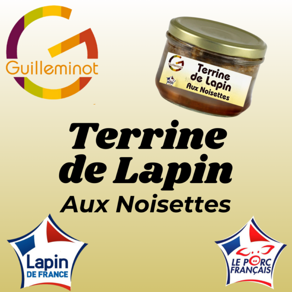 Terrine de lapin aux noisettes