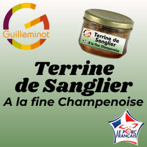 Terrine de sanglier à la fine champenoise