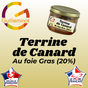 Terrine de canard au foie gras
