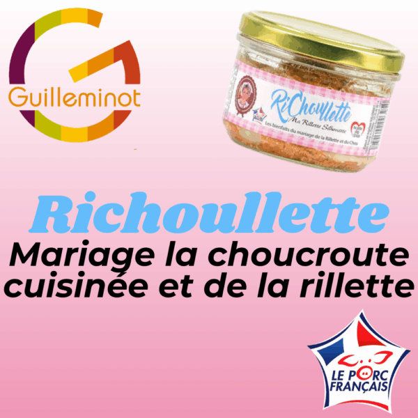 Richoullette, La rillette silhouette ! 170g